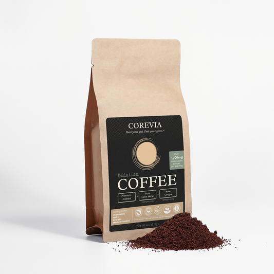 Vitality Coffee with Lion's Mane & Chaga (4oz)