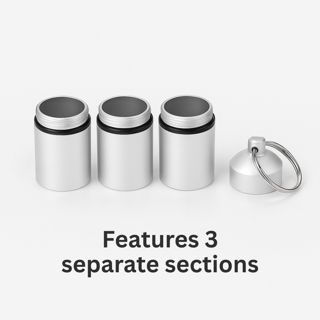 MicroVault - Waterproof Pill Container